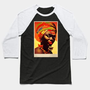 vintage travel of africa Baseball T-Shirt